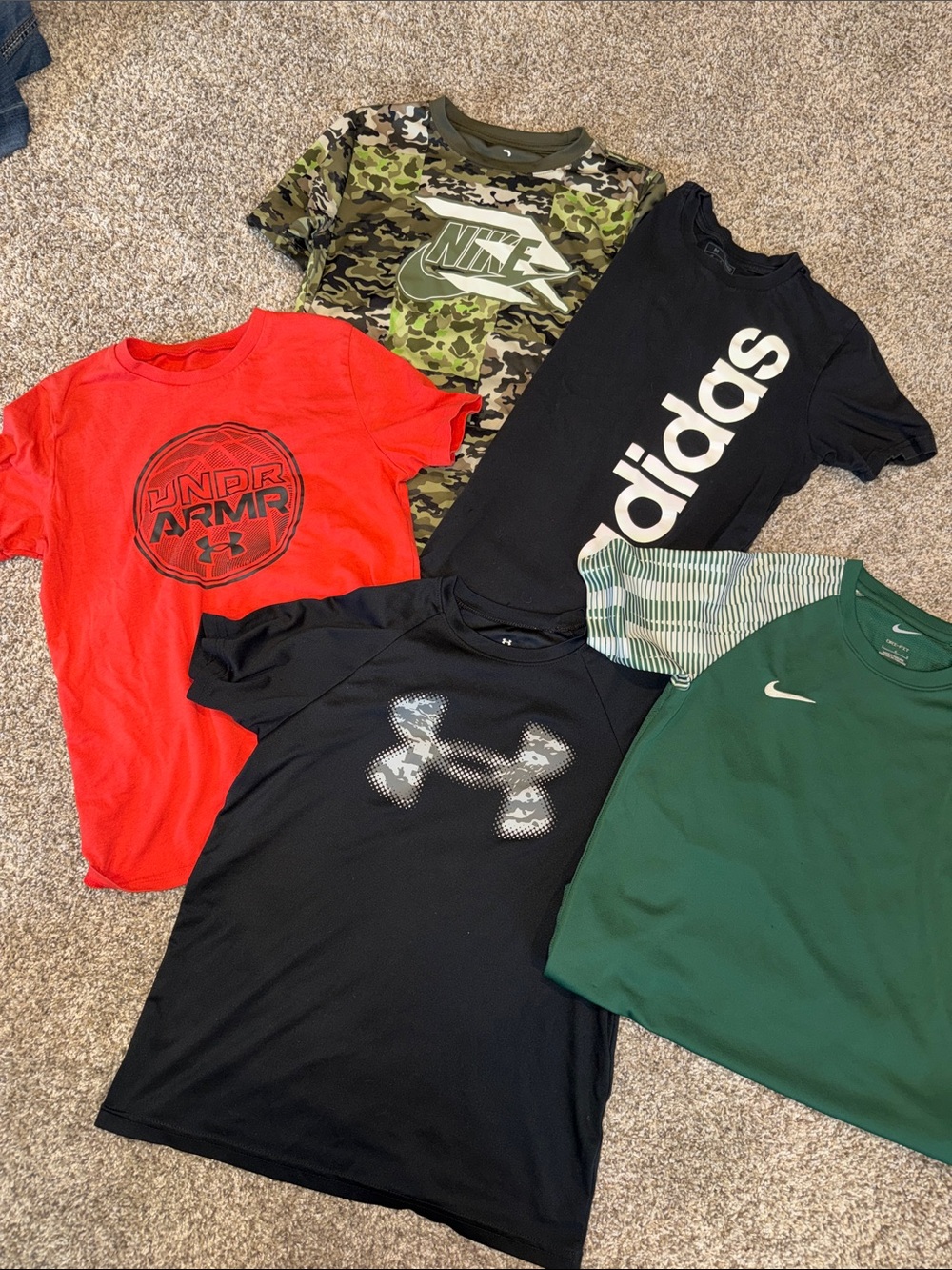 Boys sports shirts